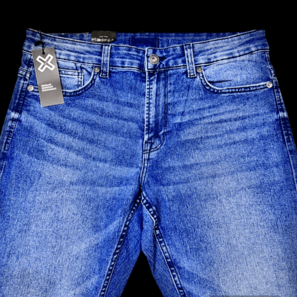 Light Fade Blue Denim Pants