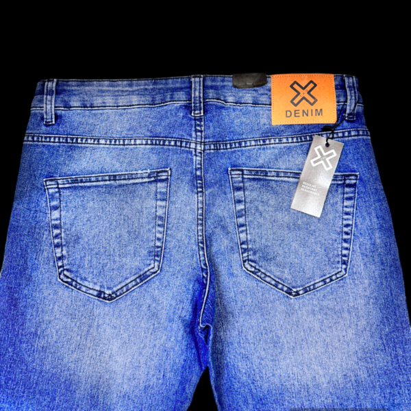 Light Fade Blue Denim Pants - Image 2