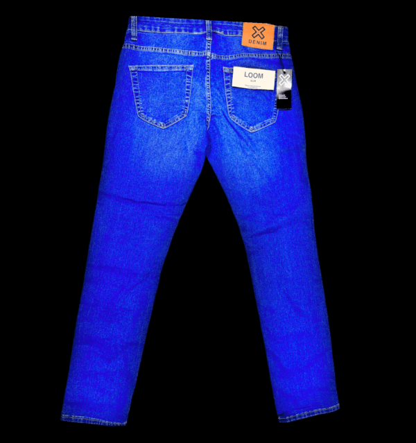 Deep Fade Blue Denim Pants - Image 2