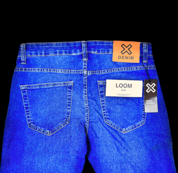 Deep Fade Blue Denim Pants - Image 3